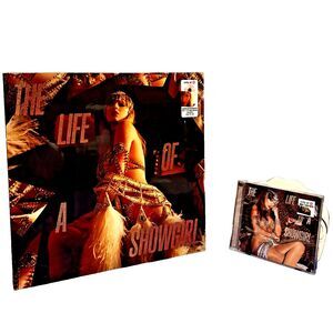 Taylor Swift LIFE OF A SHOWGIRL Album & IT'S BEAUTIFUL CD Ltd 1st Ed Fact Sealed